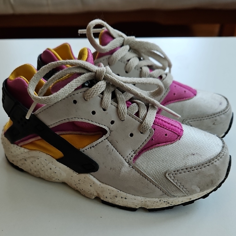 Nike Kids' Pink and Yellow Sneakers
